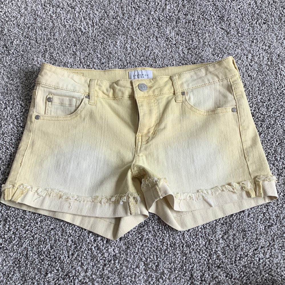 Celebrity Pink Yellow Shorts